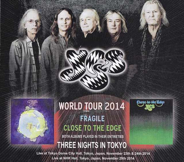 Yes イエス/Tokyo,Japan 2014 3Days Compile