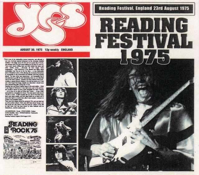 Yes イエス/Englend 1975