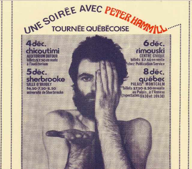 Peter Hammill ピーター・ハミル/Canada 1978