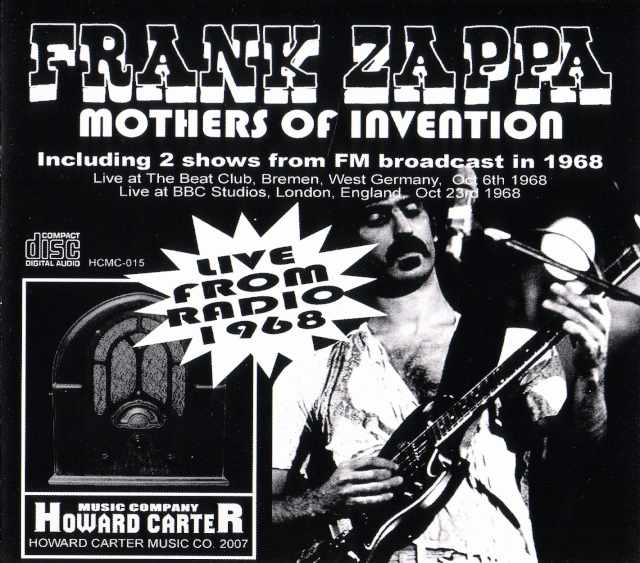 Frank Zappa フランク・ザッパ/West Germany 1968 & more
