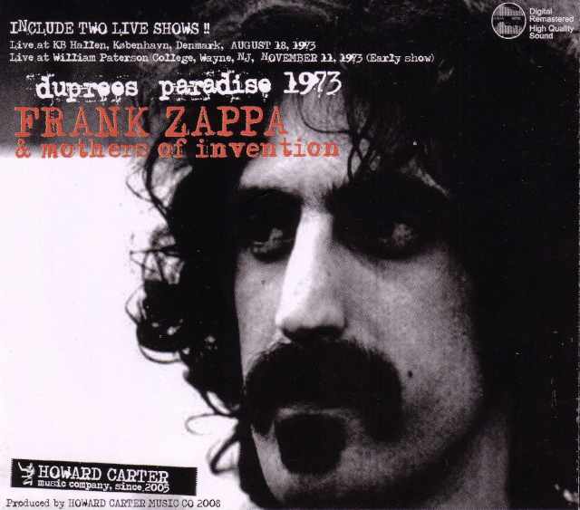 Frank Zappa フランク・ザッパ/Denmark 1973 & more