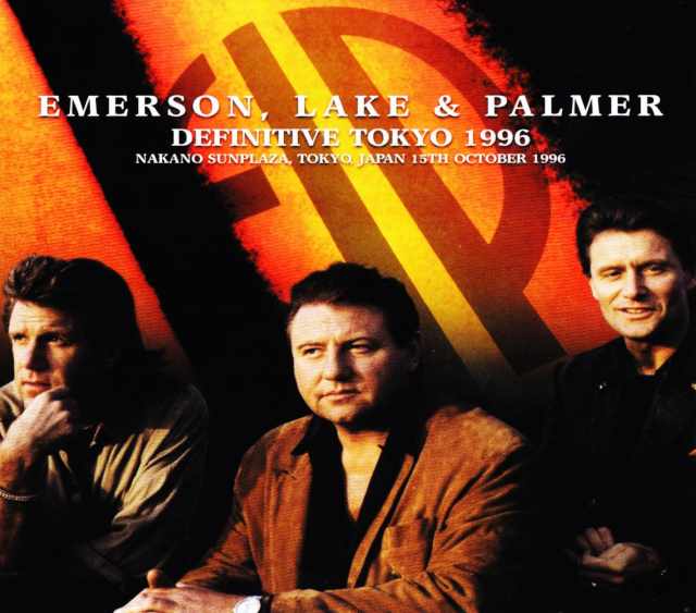 EL & P Emerson,Lake & Palmer エマーソン・レイク・アンド・パーマー/Tokyo '96
