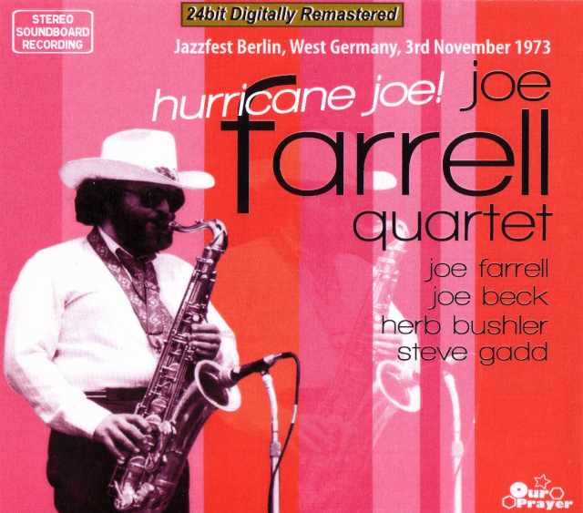 Joe Farrell ジョー・ファレル/Berlin,West Germany 1973