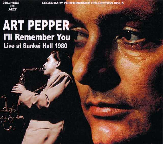 Art Pepper アート・ペッパー/Osaka,Japan 1980