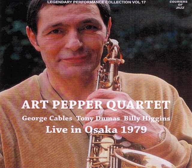 Art Pepper アート・ペッパー/Osaka,Japan 1979