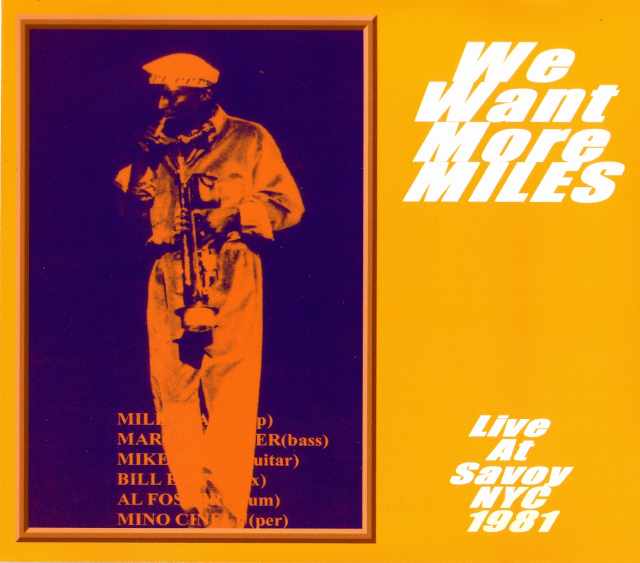 Miles Davis マイルス・デイビス/New York,USA 1981