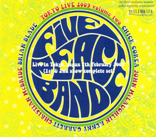 Chick Corea,John McLaughlin,Five Peace Band/Tokyo,Japan 2.7.2009