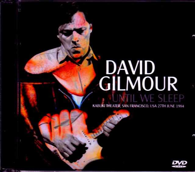 David Gilmour デヴィッド・ギルモア/CA,USA 1984