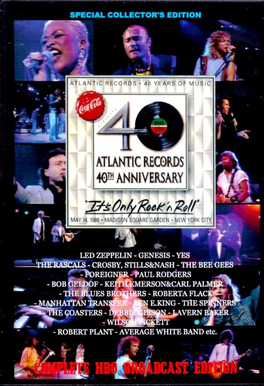 Various Artists Led Zeppelin,CS & N,Roberta Flack/NY,USA 1988