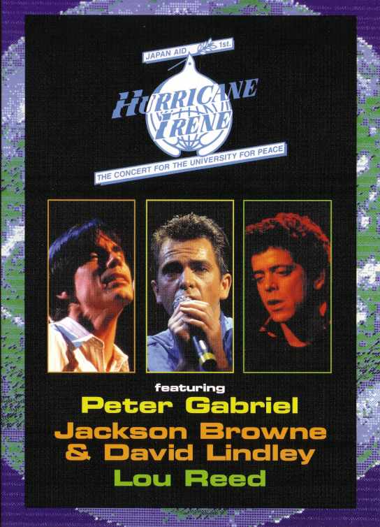 Various Artists/Tokyo 1986 Peter Gabriel,Jackson Browne,Lou Reed