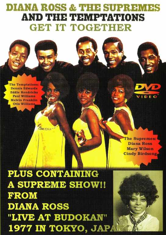 Diana Ross & Supremes,Temptation ダイアナ・ロス/Tokyo,Japan 1977
