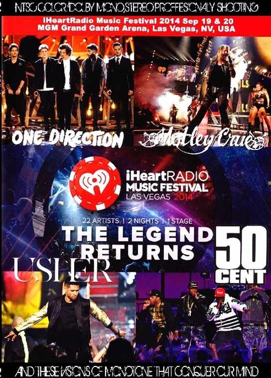 Various Artists Motley Crue,One Direction,Usher,50Cent/NV,US '14