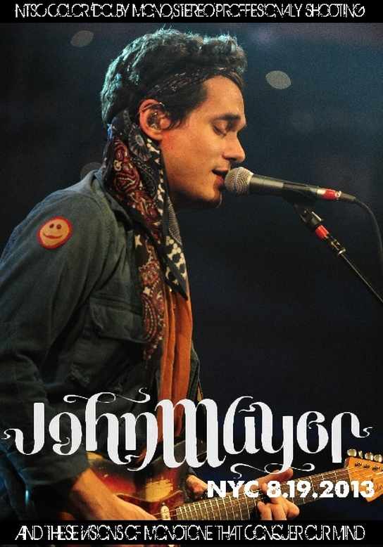 John Mayer ジョン・メイヤー/New York,USA 2013