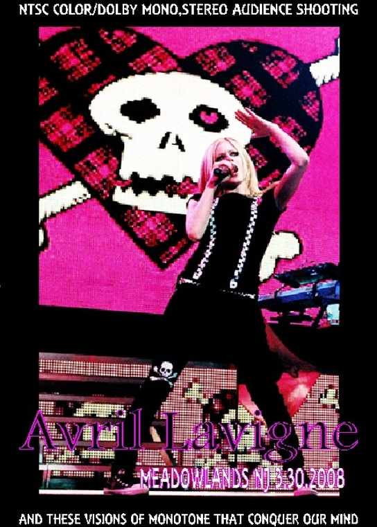 Avril Lavigne アヴリル・ラヴィーン/New Jersey,USA 2008