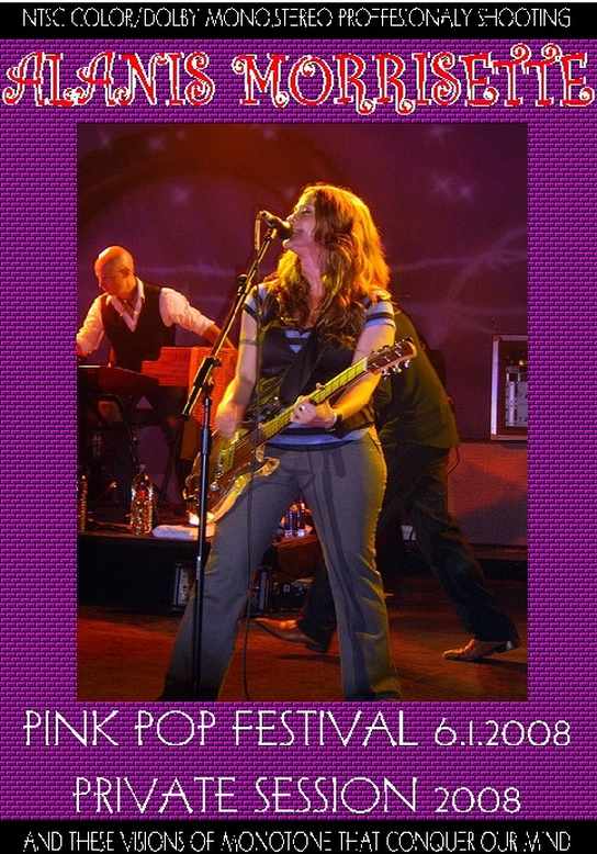 Alanis Morissette アラニス・モリセット/Pinkpop 2008