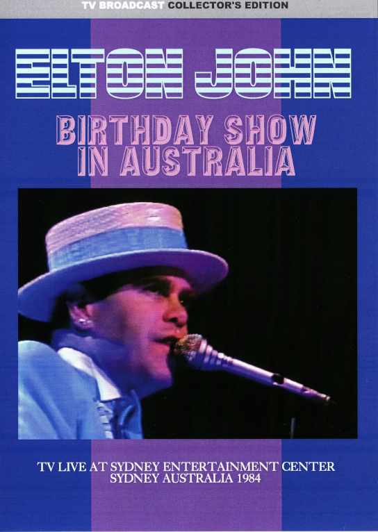 Elton John エルトン・ジョン/Australia 1984
