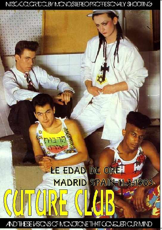 Culture Club カルチャー・クラブ/Spain 1983
