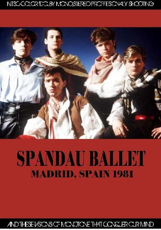 Spandau Ballet スパンダー・バレエ/Spain 1981