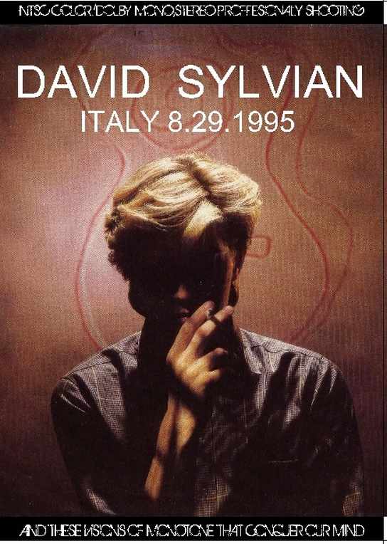David Sylvian デヴィッド・シルヴィアン/Italy 1995