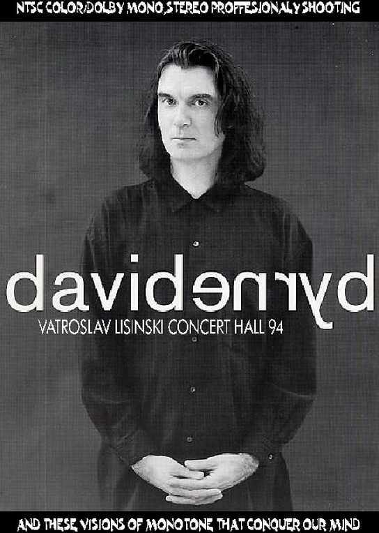 David Byrne デヴィッド・バーン/Croatia 1994