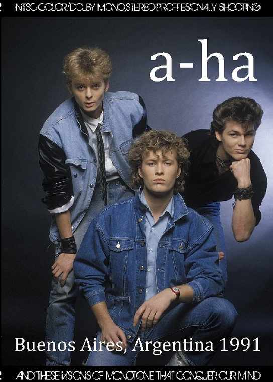 a-ha アーハ/Argentina 1991