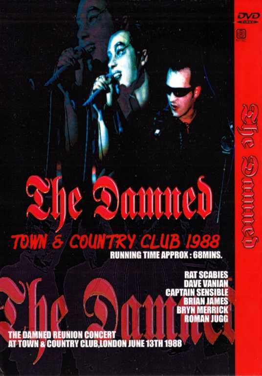 Damned ダムド/TOWN＆COUNTRY CLUB 1988