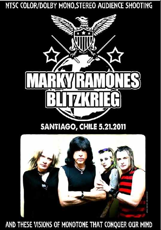 Marky Ramones Blitzkrieg マーキー・ラモーンズ・ブリッツクリーグ/Chile 2011