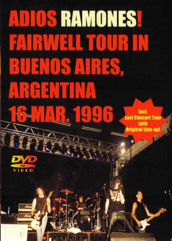Ramones ラモーンズ/Argentina 1996