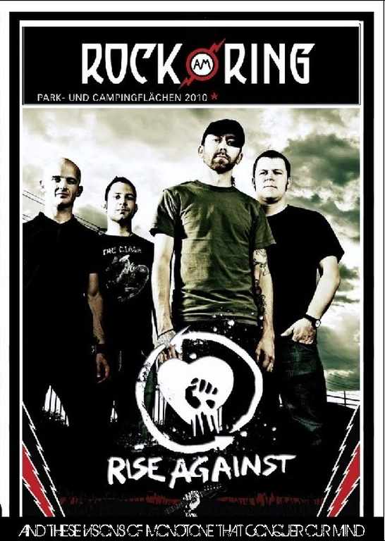 Rise Against ライズ・アゲインスト/Germany 2010