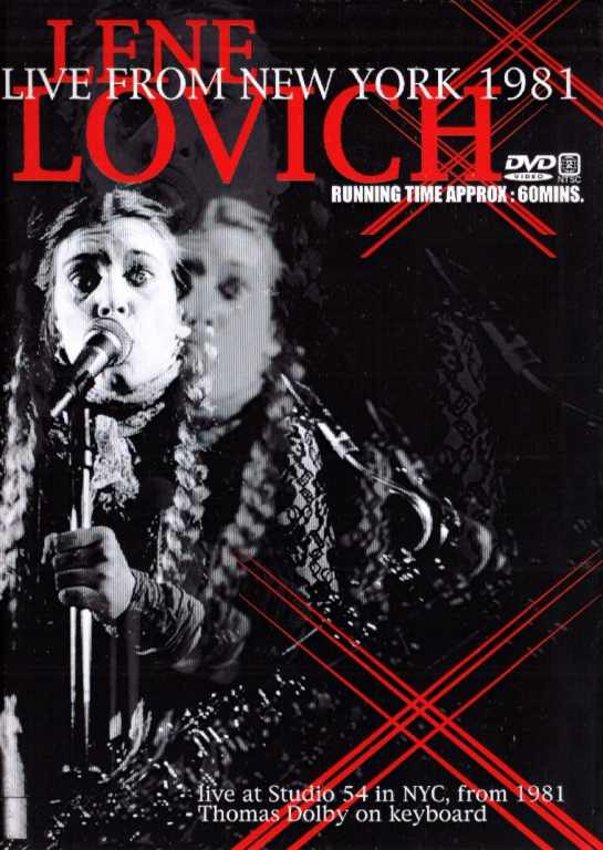 LENE LOVICH/LIVE FROM NEW YORK 1981