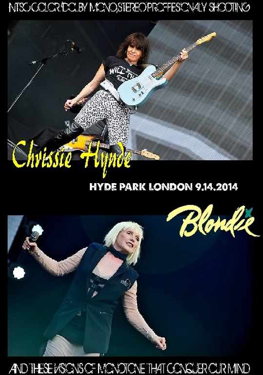 Blondie,Chrissie Hynde ブロンディ クリッシー・ハインド/London,UK 2014