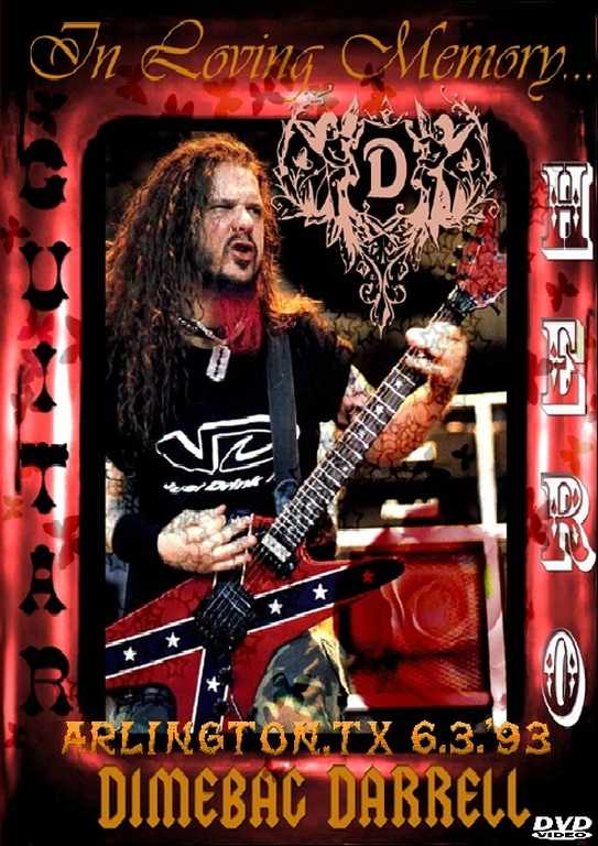 DIMEBAG DARELL ダイムバッグ・ダレル/ARLINGTON,TX 6.3.'93