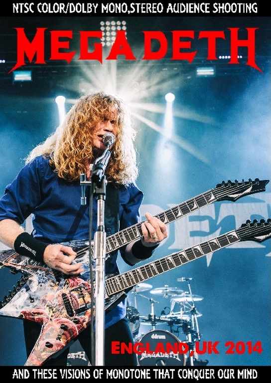 Megadeth メガデス/England,UK 2014