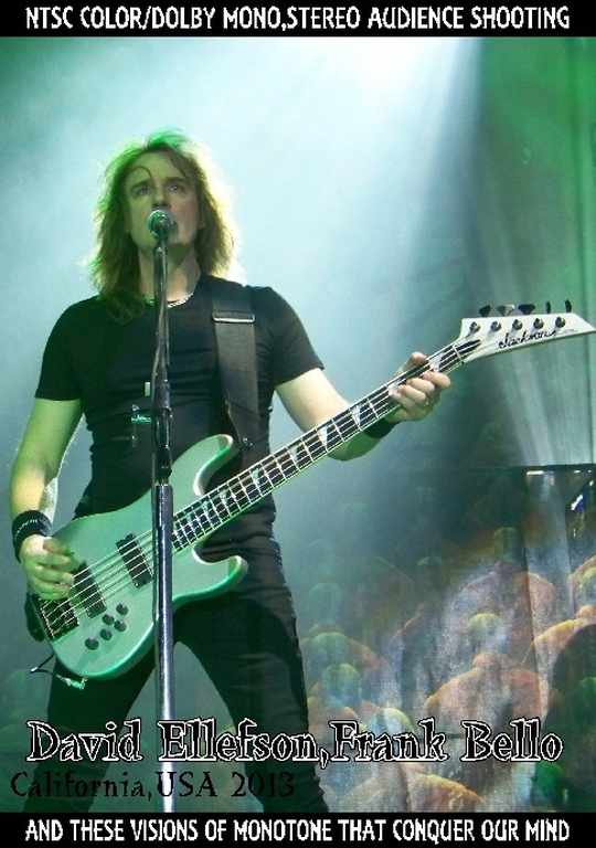 David Ellefson,Frank Bello デヴィッド・エレフソン フランク・ベロ/Ca,USA 2013