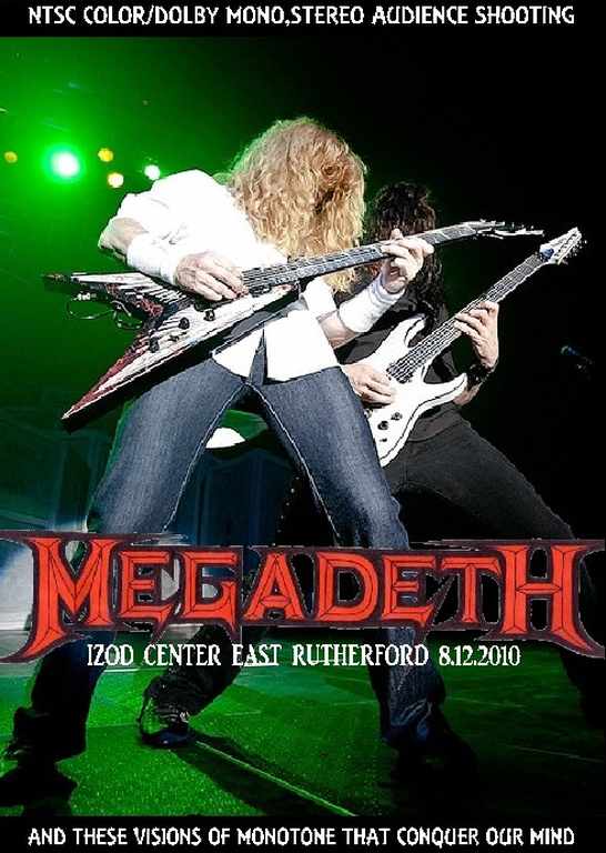 Megadeth メガデス/New Jersey,USA 2010