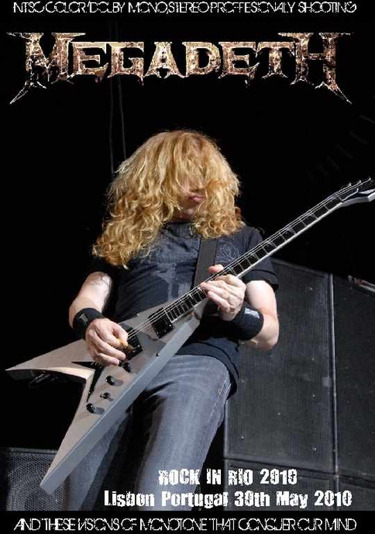 Megadeth メガデス/Portugal 2010