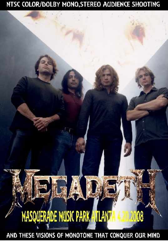 Megadeth メガデス/Georgia,USA 2008
