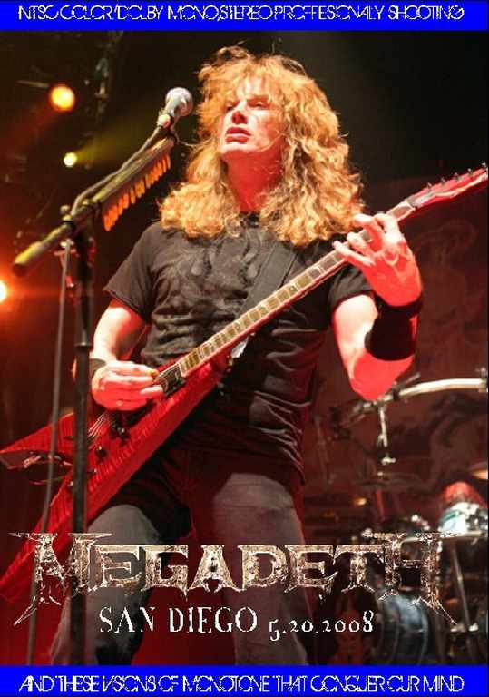 Megadeth メガデス/San Diego,Chile 2008