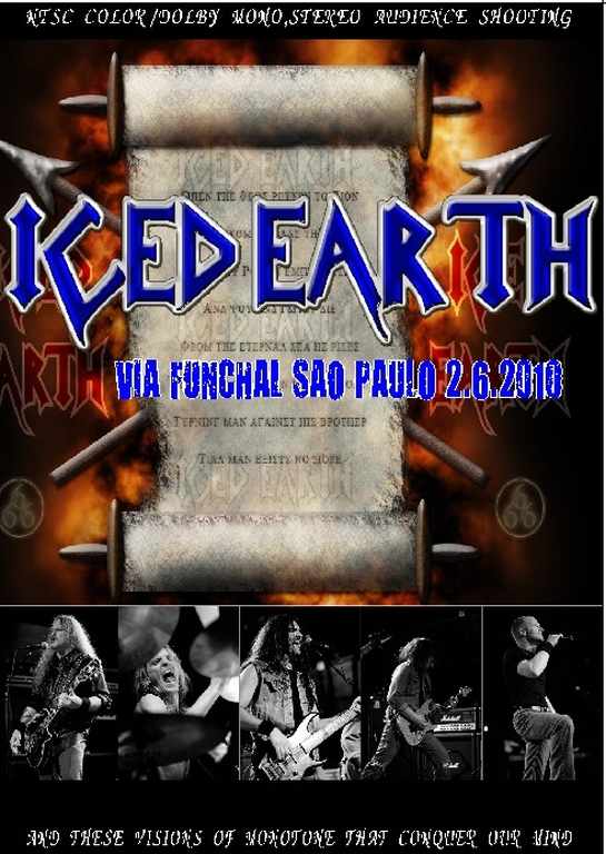 Iced Earth アイスド・アース/Brazil 2010