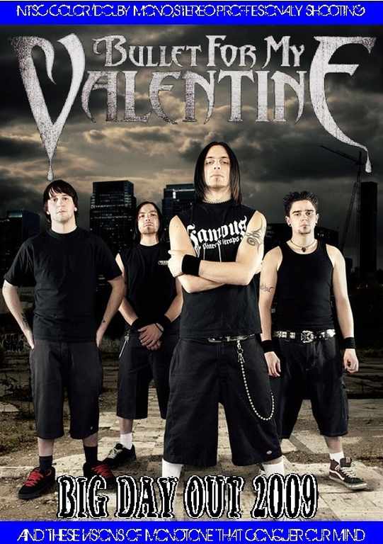 Bullet For My Valentine B4MV バレット・フォー・マイ・ヴァレンタイン/Australia 2009