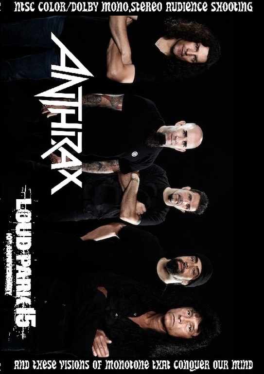 Anthrax アンスラックス/Saitama,Japan 2015