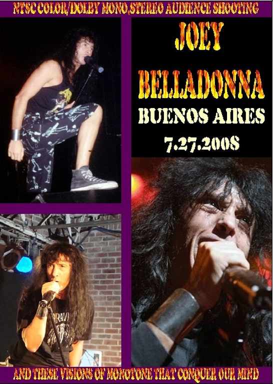 Joey Belladonna ジョーイ・ベラドナ/Argentina 2008