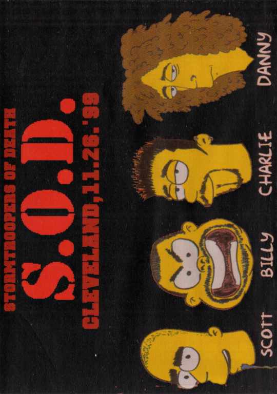 S.O.D./CLEVELAND,11.26.'99