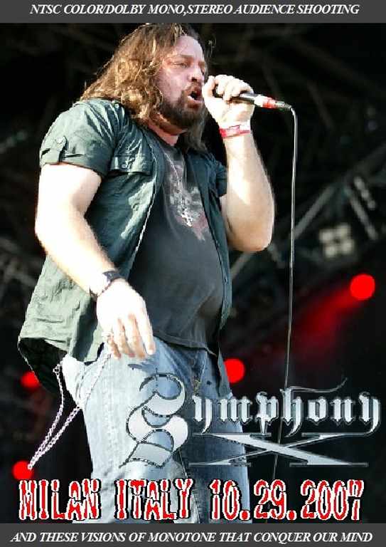 Symphony X シンフォニーX/Milan,Italy 2007