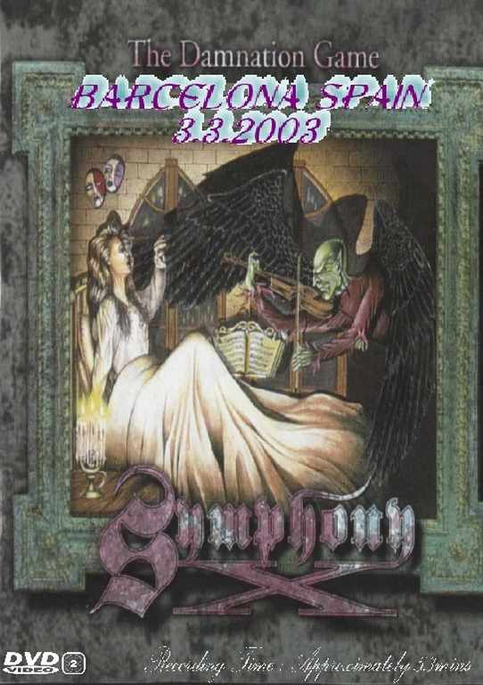 Symphony X シンフォニーX/BARCELONA,SPAIN 3.3.2003