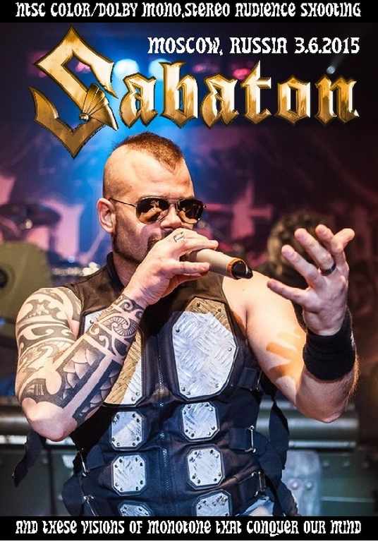 Sabaton サバトン/Russia 2015