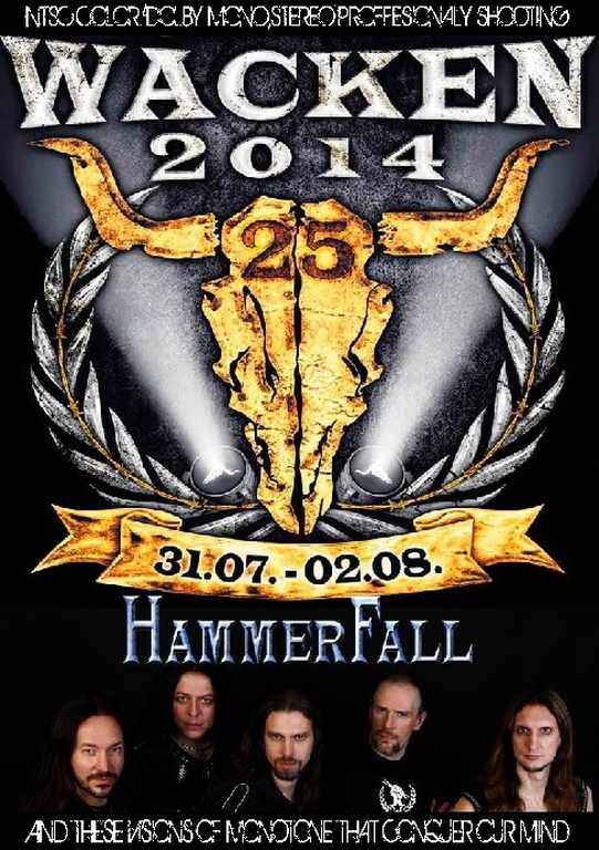 Hammerfall ハンマーフォール/Germany 2014