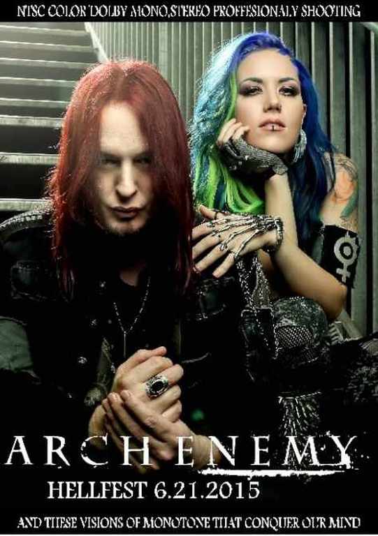Arch Enemy アーチ・エネミー/France 2015