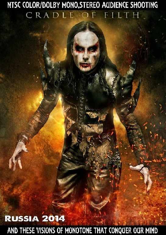 Cradle of Filth クレイドル・オブ・フィルス/Russia 2014