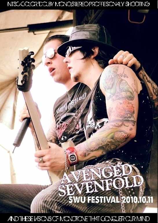 Avenged Sevenfold アヴェンジド・セヴンフォールド/Brazil 2010